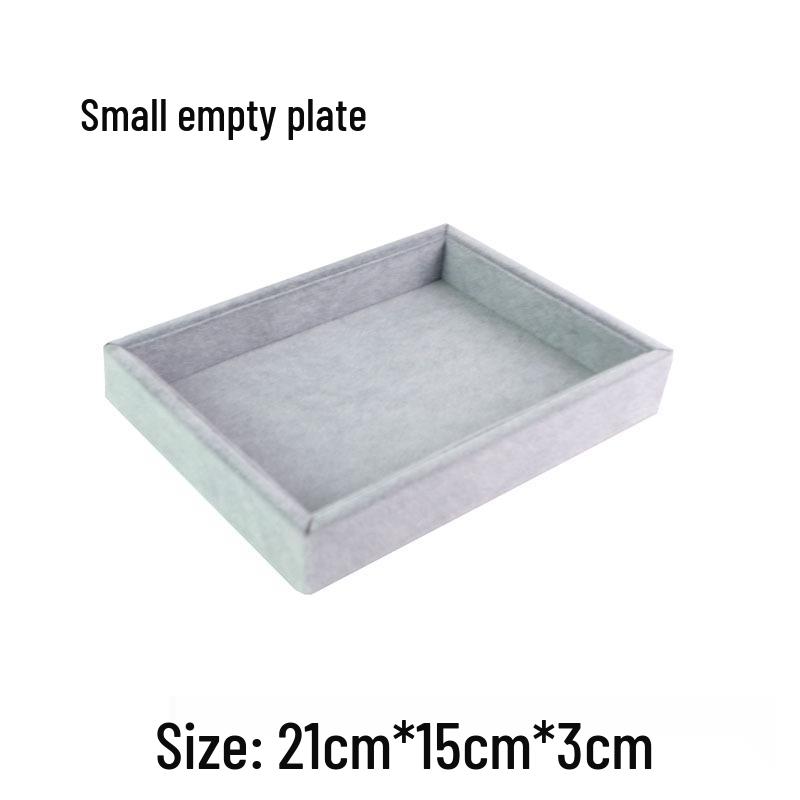 Zestaw biżuterii z lodowego aksamitu: Taca, Rama, Manekin, Przechowywanie naszyjników i bransoletek