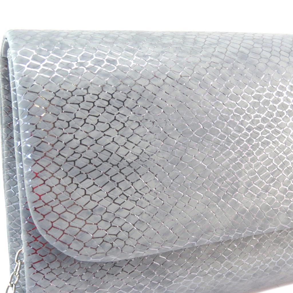 Les Trésors De Lily [P1844] - Kika Gri Portföy Çanta - 25,5x13x6 cm