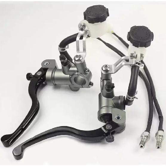 Universal 17.5mm Brake PX1 Motorcycle Brake Clutch Pump Lever Radial Master Cylinder 7/8" 22mm For Yamaha Kawasaki Suzuki