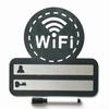 Rustic WiFi Password Sign Erasable Board Minimalism Wireless Network Indicator Durable with Pen Password Board Airbnb Decor