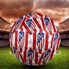 Fußballverein Aufdruck Größe 5 Fußball, Standard-Spielball für Sportspiele und Mannschaftstraining, Ideales Geschenk für Fußballfans