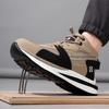Plus Size 38-50 Fashion  Men Work Safety Boots Sneakers Indestructible Labor Protection Shoes Steel Toe Male Footwear