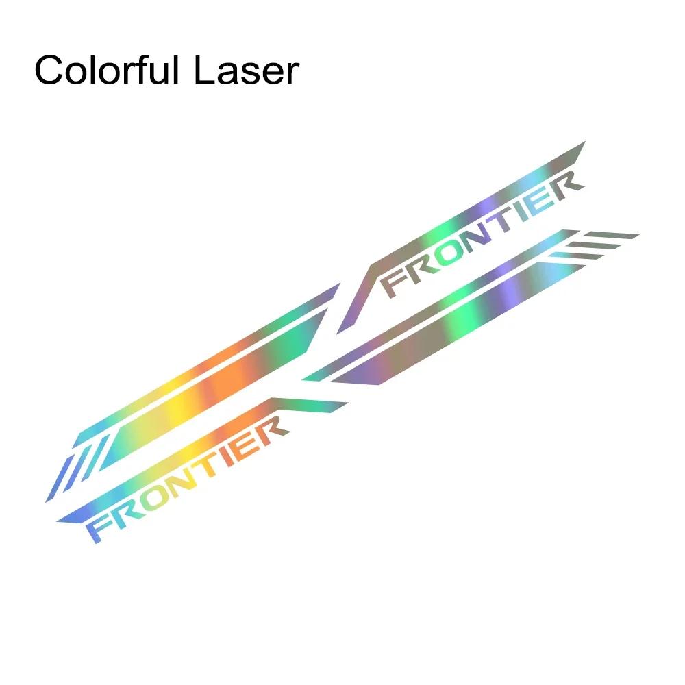 Car Trunk Side Sticker For Nissan Frontier NP300 Pro 4X D40 D22 Truck Graphics Stripes Decal Vinyl Cover Auto Tuning Accessories