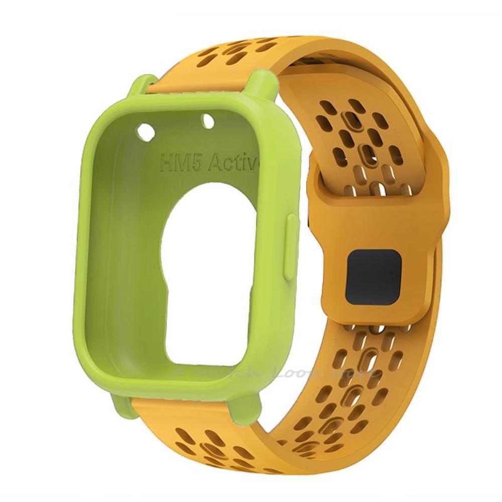 Band+Case For Redmi Watch 5 Active Silicone Strap Cover Sport Wristband Correa For Redmi Watch 5Lite Band Shell Suit Accessories