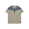 Fila Fusion X Marcelo Burlon County Of Milan Loose Fit Printed Casual Short Sleeve T-Shirt Unisex Tops Suede T11U229101FBG