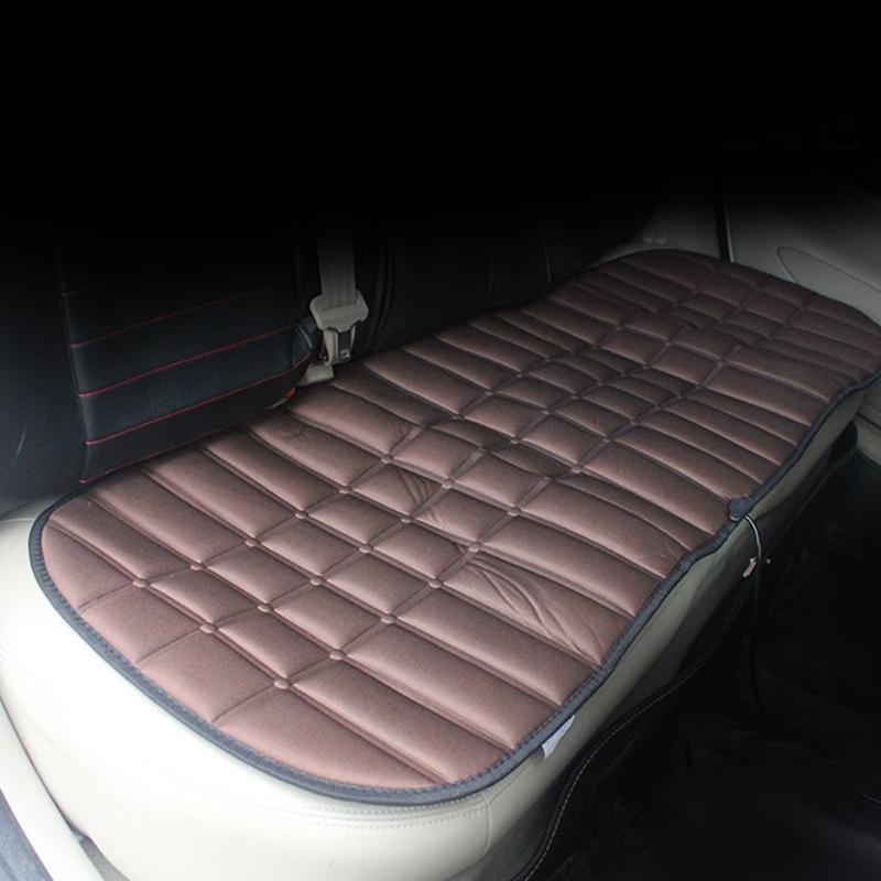 

12V Car Rear Back Heated Heating Seat Cushion Cover Car Universal Winter Warming Heater Protector Mat Accessories коричневий