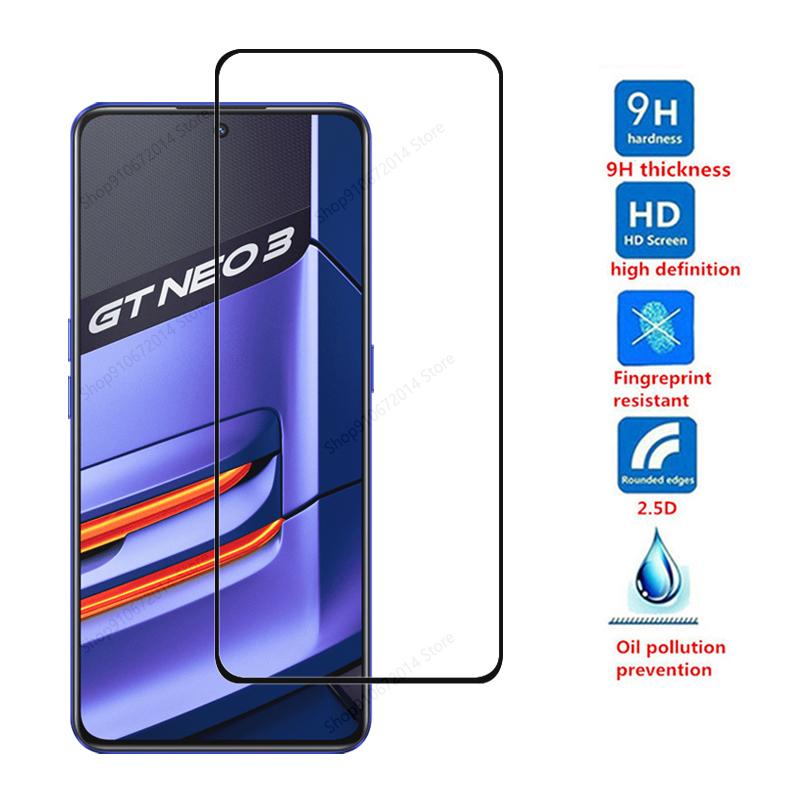 4 pçs para realme gt neo 5 se 9d vidro temperado para realme gt 5 gt5 neo 3 3t 2 2t 5g protetores de tela para realme gt 2 pro master