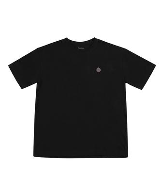 YOUNGBOOMERS Small Boomer Half T-Shirt_Black