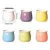 MOJY Keramik Mini Sukkulententopf Set - Macaron Stil