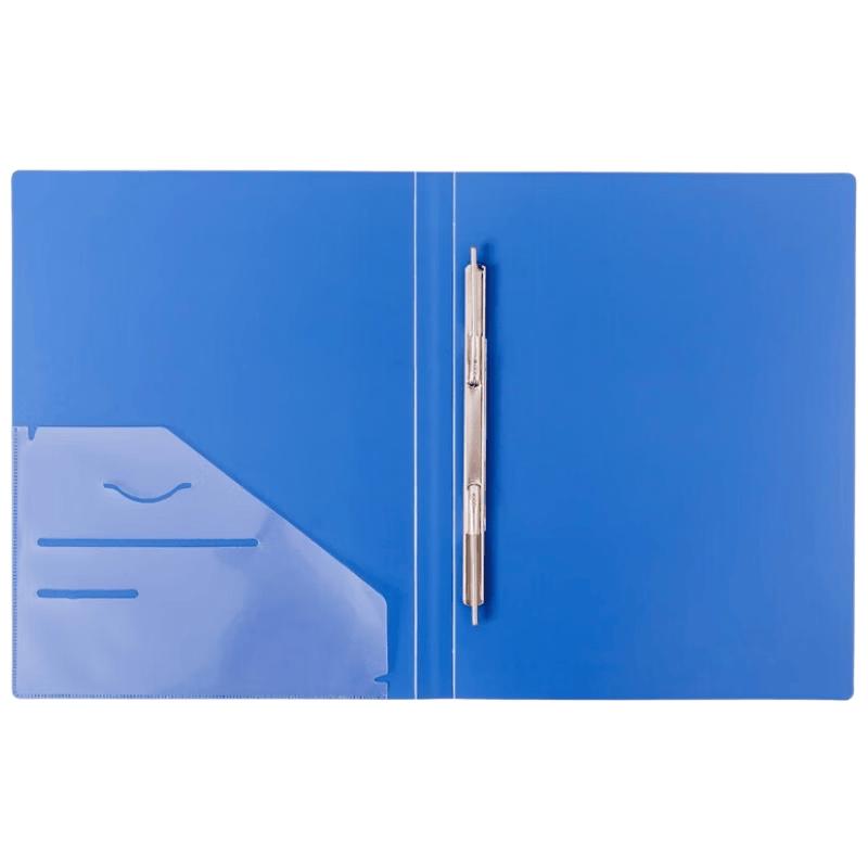 A4 Two-Hole Spring Clip Loose-Leaf Folder