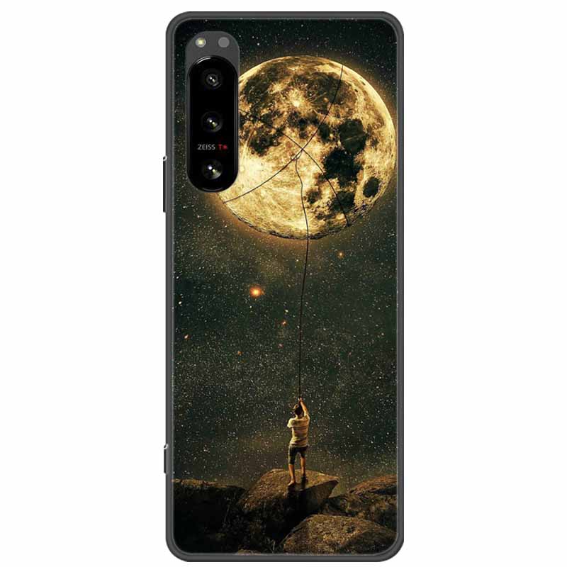 For Sony Xperia 5 III Case Soft TPU Cute Cats Silicone Protective Cover for Sony Xperia 5 II Phone Cases Xperia5 Cartoon Fundas