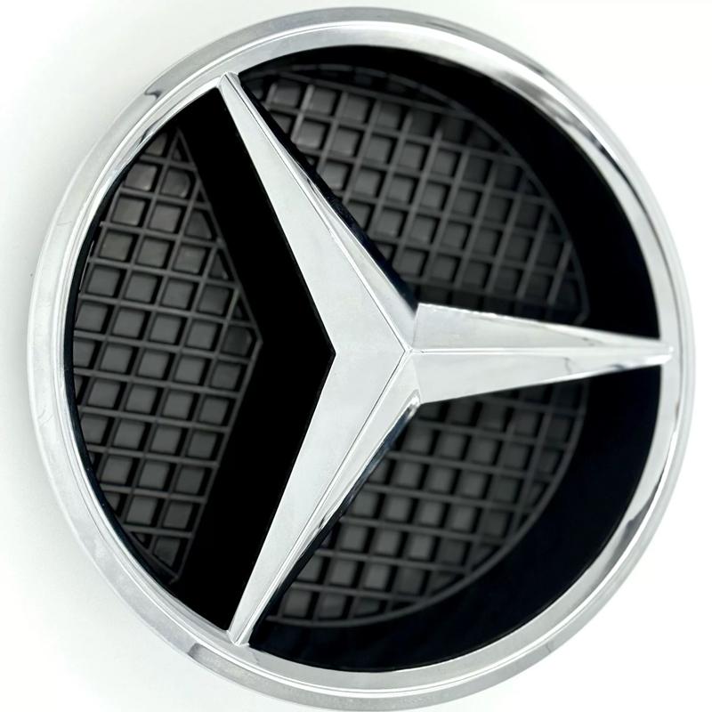 AAUX1 Letter Stickers Car Rear Trunk Emblem Fender Badge Front Grille Sticker For Mercedes Benz AMG GLE43 GLE400 GLE450 GLE53 GLE63S