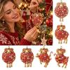 2D Flat Goat Pendant Shining Animal Hanging Decoration Gifts Goat Bag Charm  Backpack Decoration