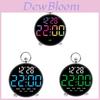 Modern Digital Led Desk Clock With Alarm And Week Display For Students