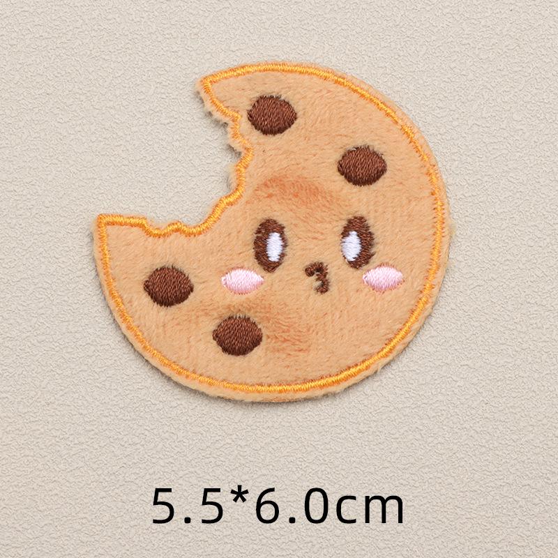 Adorable Cartoon Self-Adhesive Embroidery Patch for Clothing, Backpacks & Notebooks