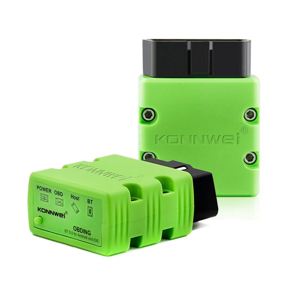 KONNWEI KW902 Mini BT 5.0 Wireless OBD II Car Auto Diagnostic Scan Tools Car Detector Tester Scanner for IOS Android