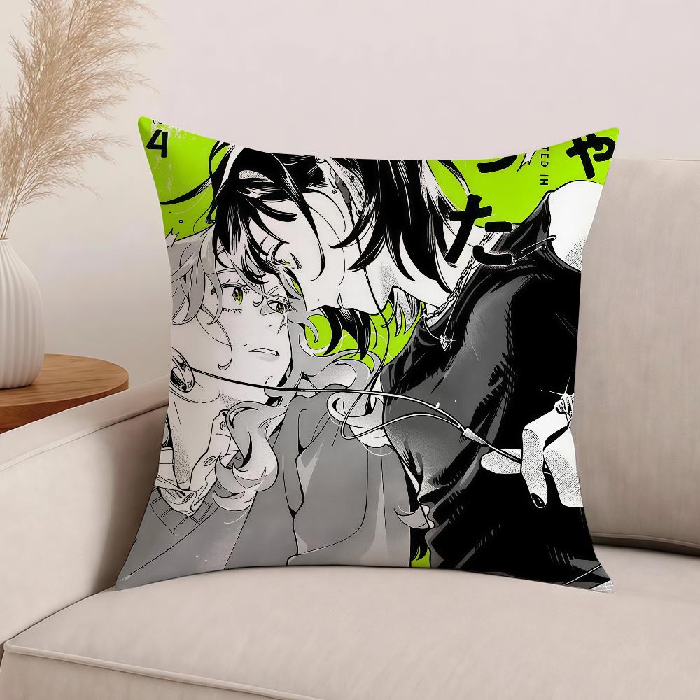 Comics S-she Was Interested a G-guy At All Pillow Case Office Cushions Suitable For Sofa Car Bedroom Decorative Cushion Cover