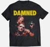 The Damned Damned TShirt Black Men S234XL Shirt Unisex T-Shirt
