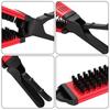 Double Sided Straightening Brush Clamp Hair Brush V-Shape Hair Styling Comb Hairdressing Tool for Home Barber Shop