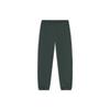 Li Ning Badfive Leisure Tea Letter Print Cuffed Loose Knit Sports Pants Men Bottoms Dark-Green AKLTD05-2