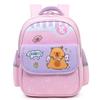 Kids Cartoon Capybara Lightweight Kindergarten Backpack For Student Days School