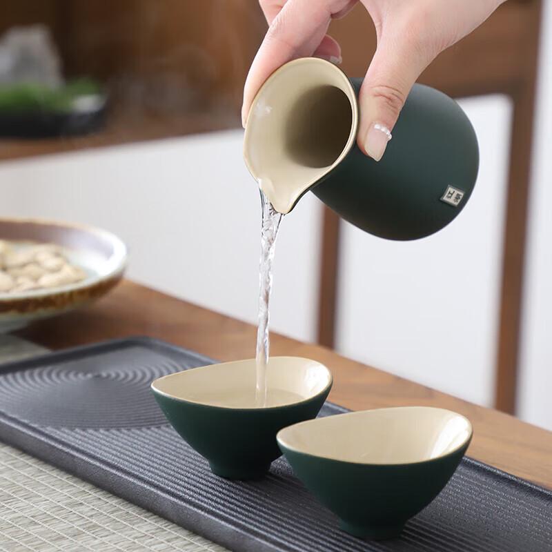 Rustic Ceramic Kung Fu Tea Set