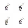 Demon Slayer Anime Cartoon Charakter Acryl Schlüsselanhänger Taschenanhänger Zubehör Stilvoll Und Langlebig
