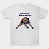 Summer Fashion Clothing Tshirt Wrestling Made Me Do It Print Men Solid Color Slim Fit Short Sleeve Tops