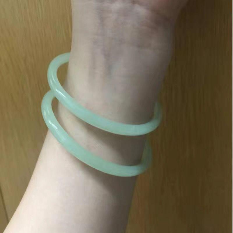 

Misty Rain Jiangnan~ Bracelet Set Female Cold Sense White Girlfriend Simple Versatile Jewelry