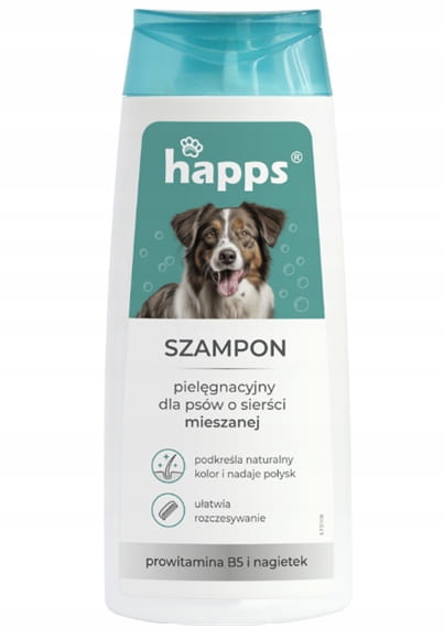 Happs Care Shampoo for Dogs With Mixed Coat