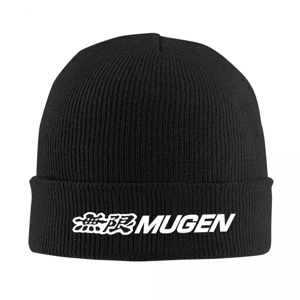 Mugen Motorsports Power Warm Knitted Cap Hip Hop Bonnet Hat Autumn Winter Outdoor Beanies Hats for Men Women Adult