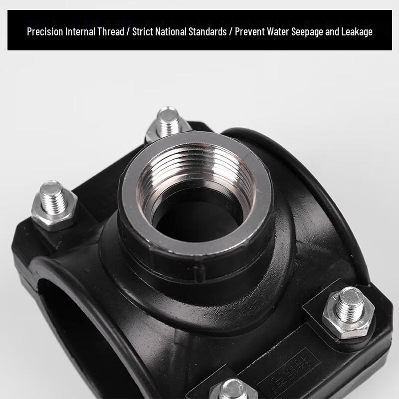 Water Pipe Female Thread Tee Repair Clamp