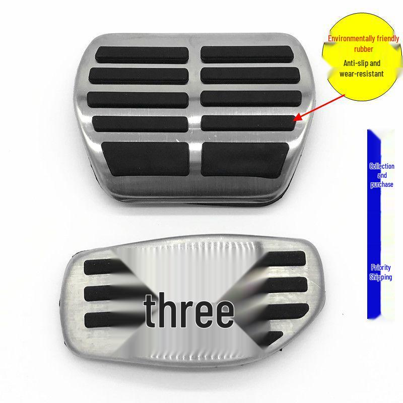Renault Koleos, Espace, Kadjar, Captur Throttle & Brake Pedal Covers - Anti-slip Modification.