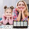 72PCS Music Enlightenment Learning Cards Note Instrument Rhythm Cognition Educational Tool Tabletop Early Education Flashcards