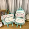 Schoolbag Children's Schoolbag Girls Junior High School Students High School Students Reduce the Burden Large Capacity Backpack Girls Primary School