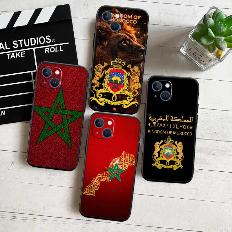 Morocco Flag Case for Motorola Edge 60 60s 70 G86 G56 G54 E14 G04S G45 G54 G64 S30 S50 X30 X40 X50 Pro Power