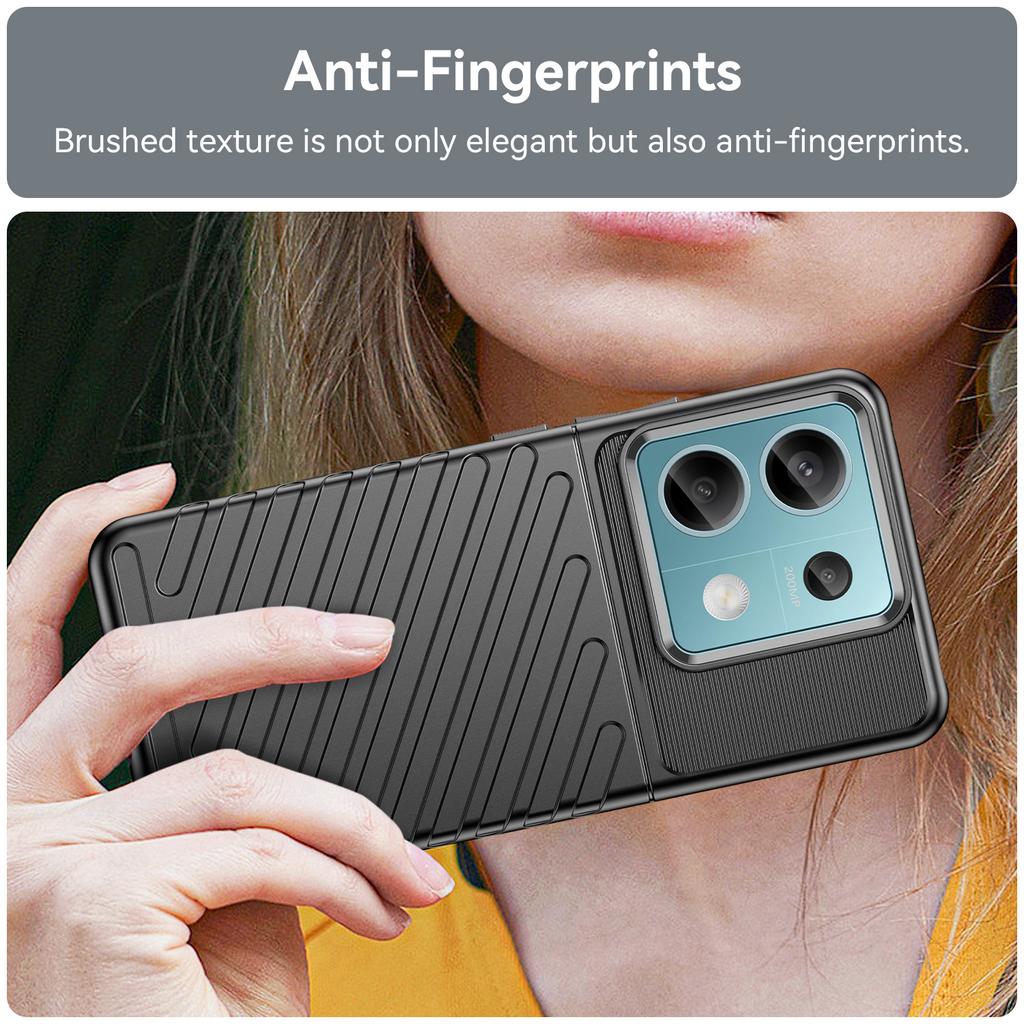 Thunder Series For Xiaomi Redmi Note 13 Pro 5G/Poco X6 5G Case Thickened TPU Soft Phone Cover