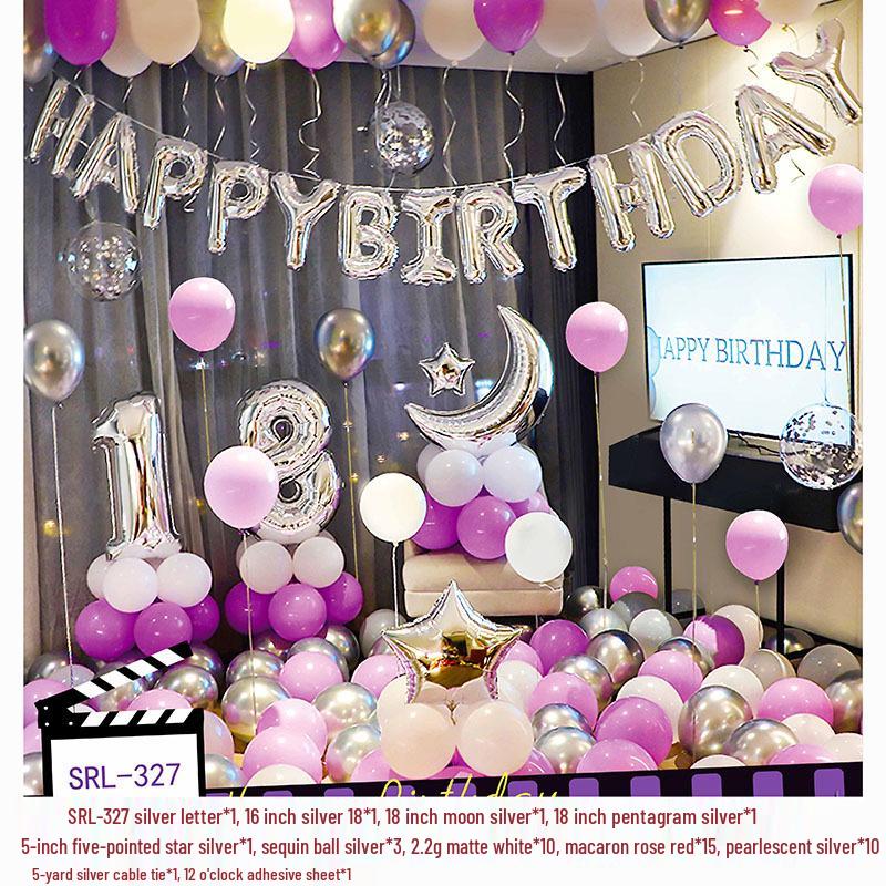 Geburtstagsdeko Ballon-Set für Kinder - Themen-Hintergrund mit Folienballons