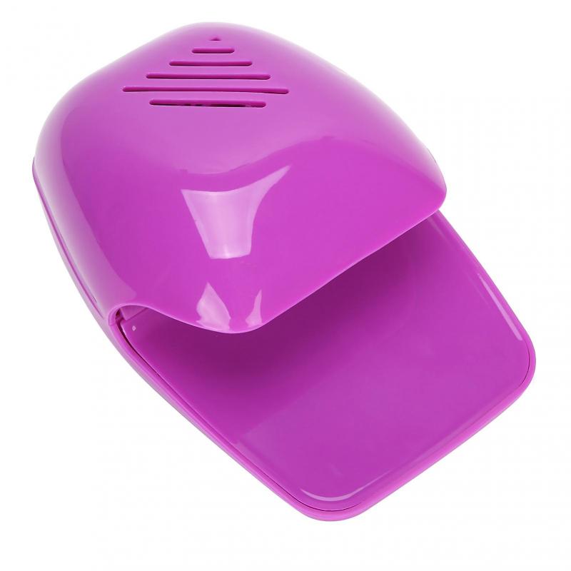 Professional Household Nail Fan Dryer Portable Nail Polish Gel Dryer Blower Manicure ToolPurple