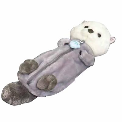 Plush Doll Pencil Case 3D Stuffed Pencil Box Soft Animal Stationery Bag Kids Stationery Bags