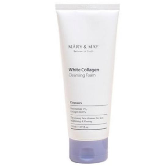 [MARY & MAY] White Collagen Cleansing Foam 150ml White Collagen Cleansing Foam 1