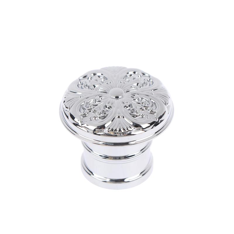 Gold Zinc Alloy 15mm Perfume Bottle Cap Anti-leak Metal Spray Lid for Glass Perfume Atomizer Gifts