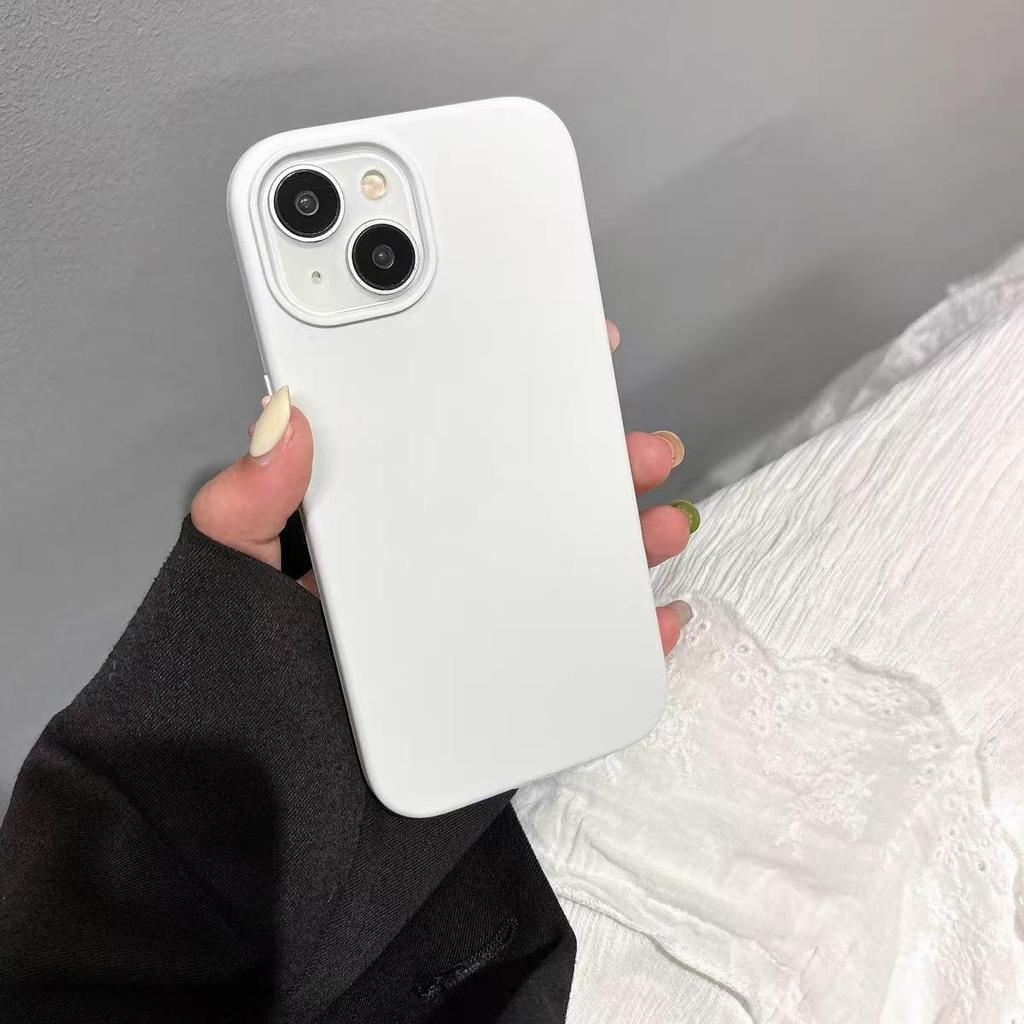Capa de Silicone Líquido Apple para iPhone 16, 15 Pro Max, 14, 13, 12, 11