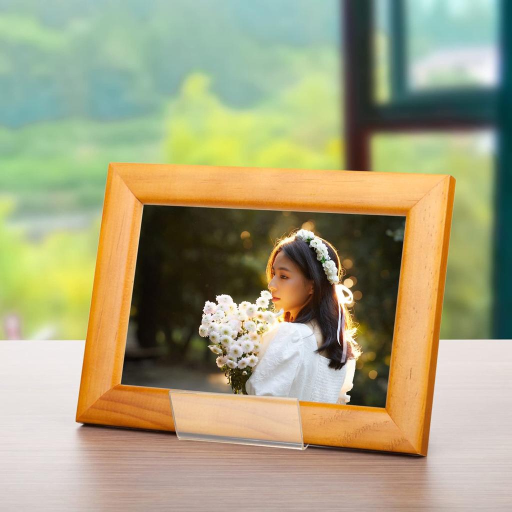 Acryl Ausstellung Acryl Display Staffelei mit Display transparent Acryl Buch Karte Karte zum Aufstellen 5er Set Ständer, Aufsteller, Leiste, Ständer,