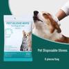 International Pet Care: Disposable Bath & Cleaning Gloves for Cats and Dogs
