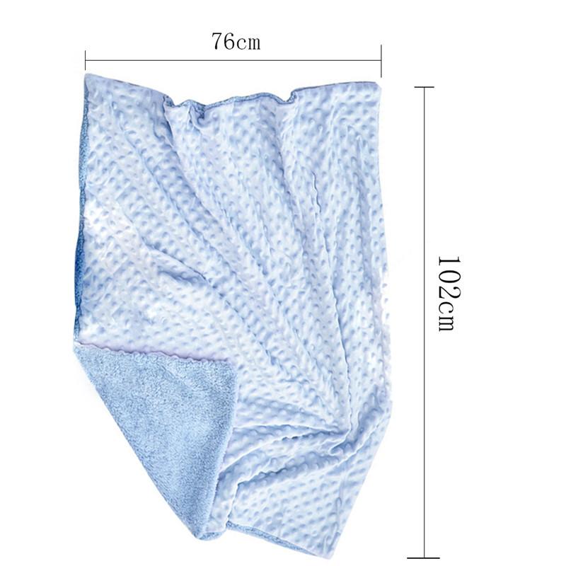 Baby Blanket Knitted Newborn Swaddle Wrap Blankets Toddler Infant Bedding Stroller Blanket