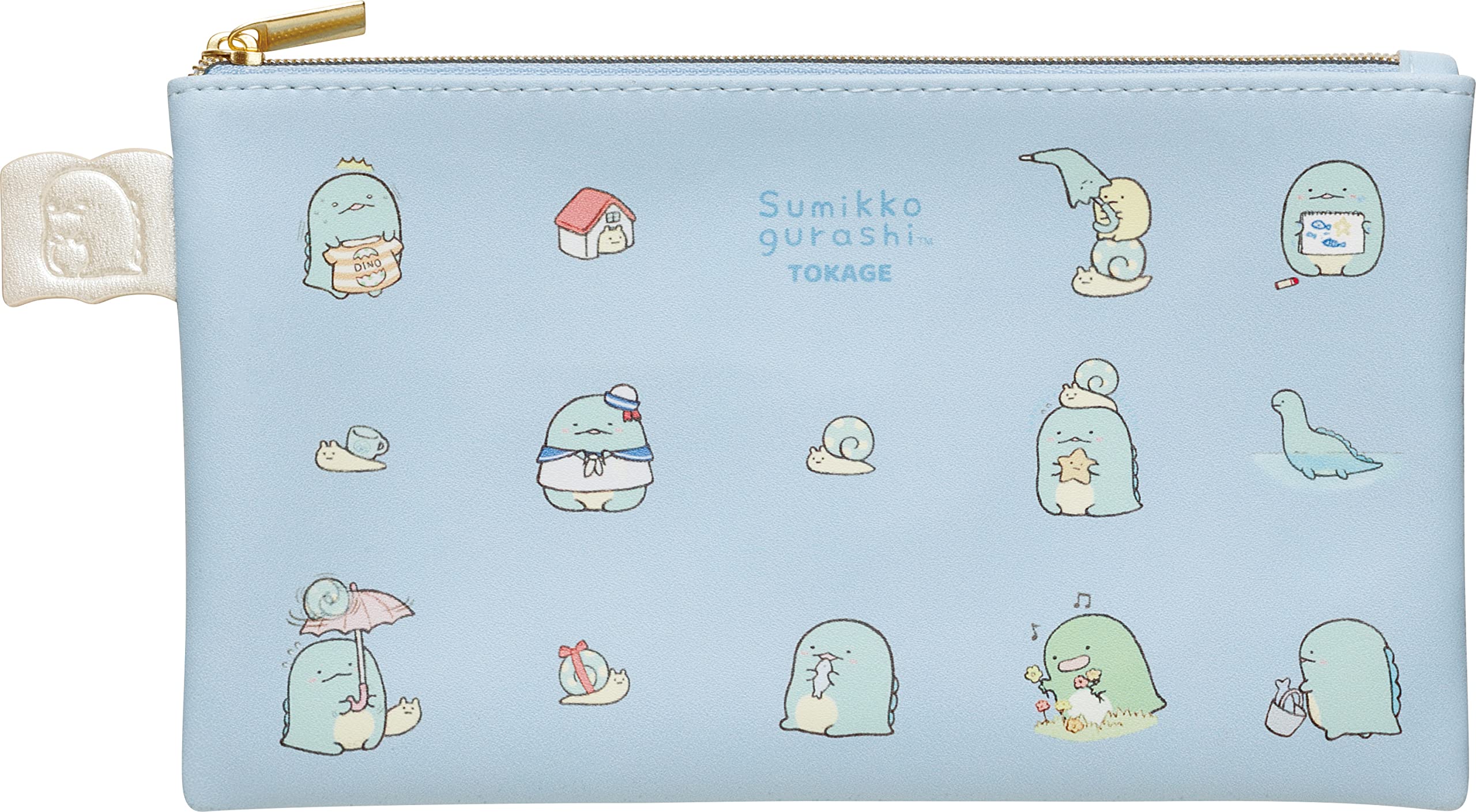 

CA31405 Sumikkogurashi Picture Book Art Collection Flat Pouch Lizard