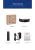 42cm Remote Control Rotating Display Stand with Adjustable Brightness for Photography and Live Broadcast.