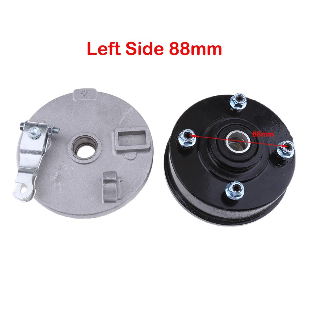 4 Drum Brake Housing Wheel Axle + Shoes