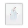 Peinture sur toile de la vierge marie, jésus, imprimés de Religion chrétienne, affiche bleue aquarelle, images minimalistes pour décor artistique mural de maison